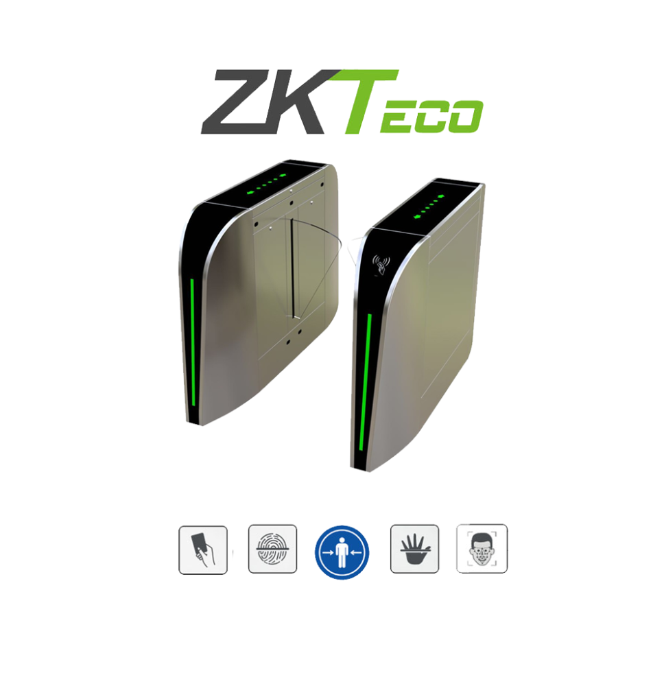 ZKTECO ZKT0910010  ZKTECO FBL300 - Barrera Peatonal Tip