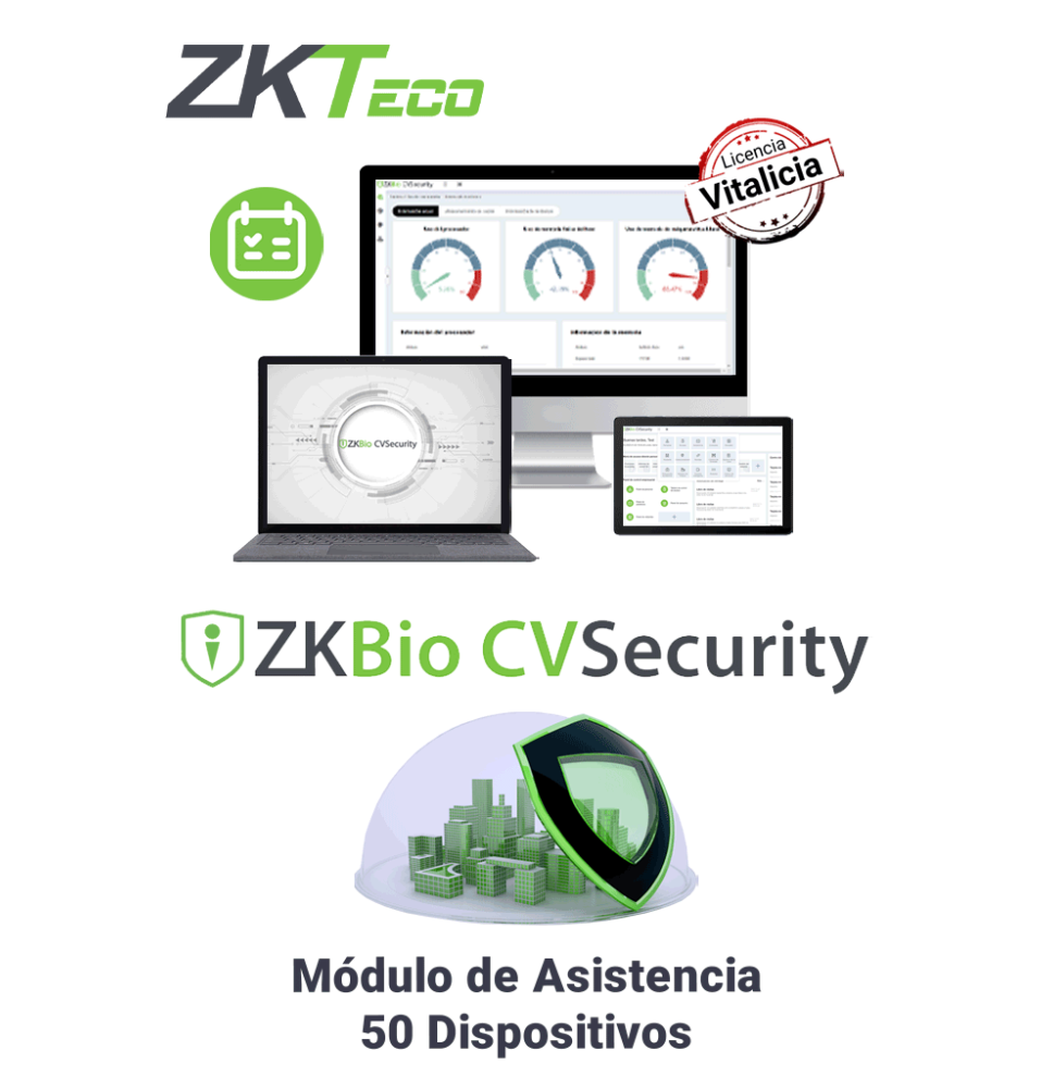 ZKTECO ZKT0820115 ZKTECO ZKBIOCVTAP50 - Modulo Vitalici