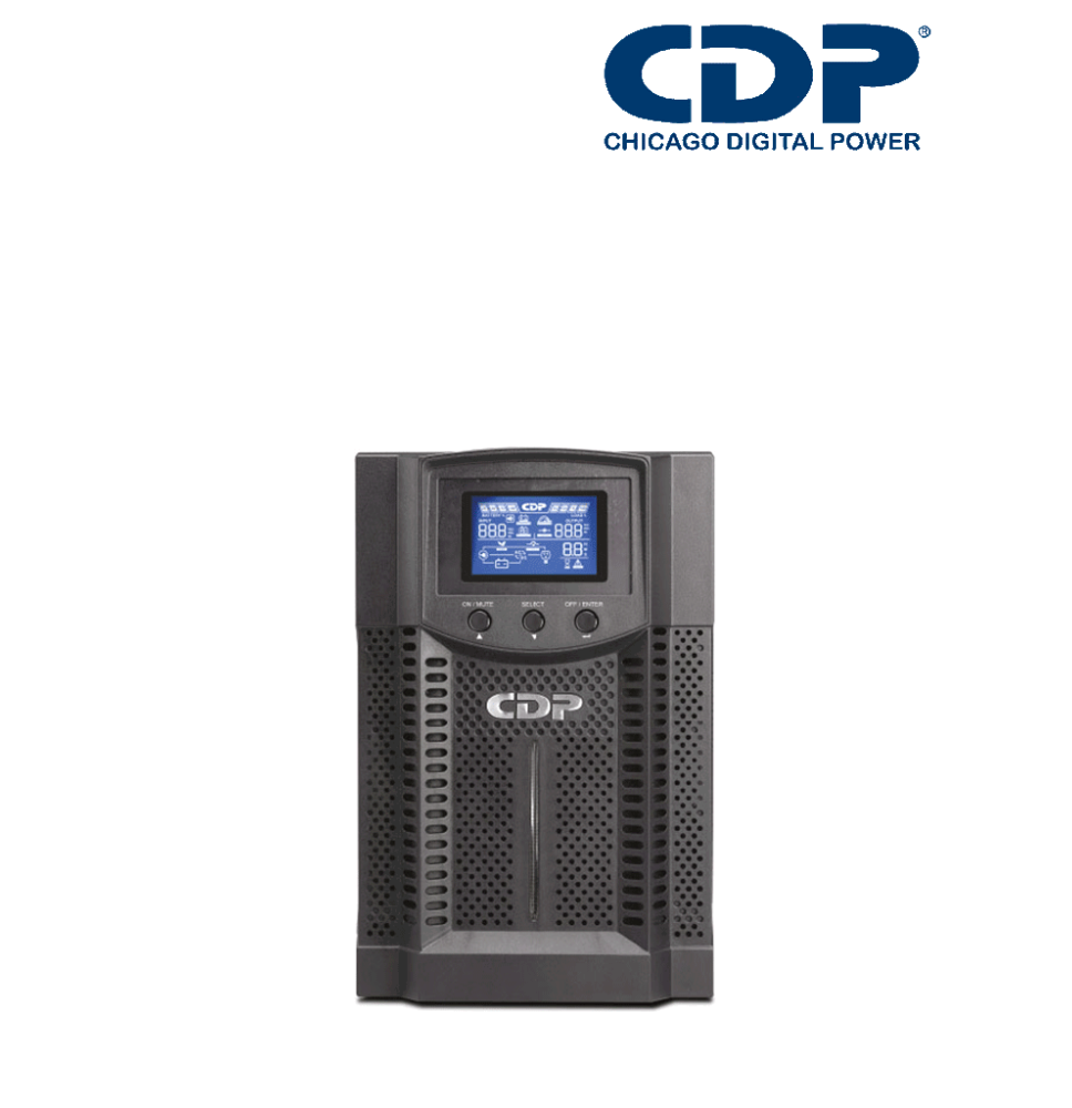 CHICAGO DIGITAL POWER  CDP433001 CDP UPO11-2 AX UPS Onl