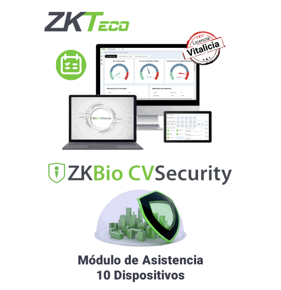 ZKTECO ZKT0820113 ZKTECO ZKBIOCVTAP10 - Modulo Vitalici