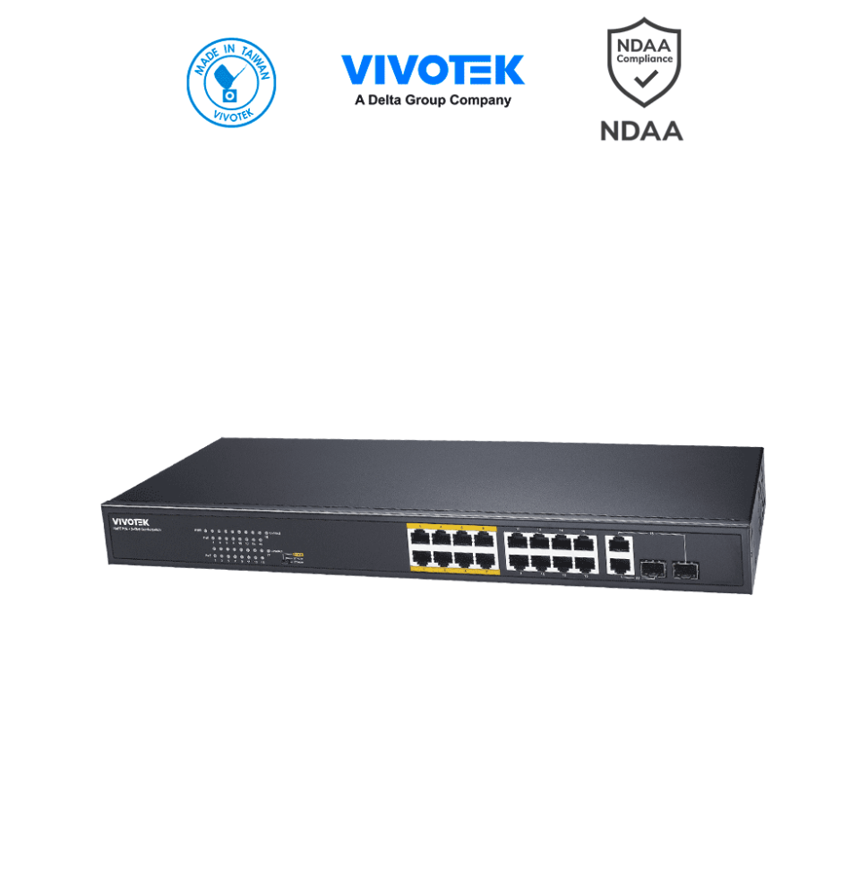 VIVOTEK  VIV3720008 VIVOTEK AW-FGT-180F-250 - Switch Po