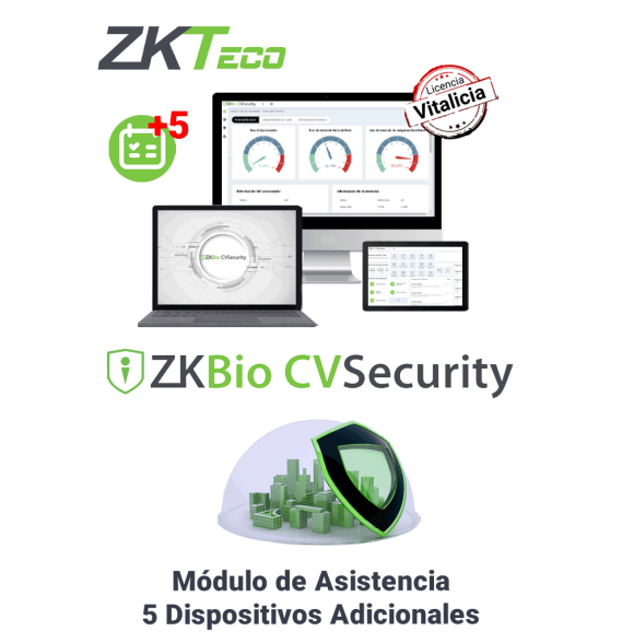 ZKTECO ZKT0820118 ZKTECO ZKBIOCVTAADDONP5 - Modulo Vita