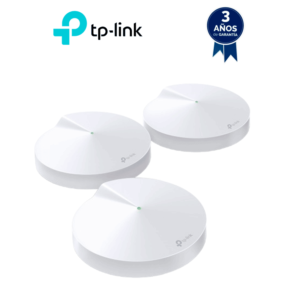 TP-LINK TPL4220014 TP-LINK DECO M5 (3-Pack)- Kit de 3 r