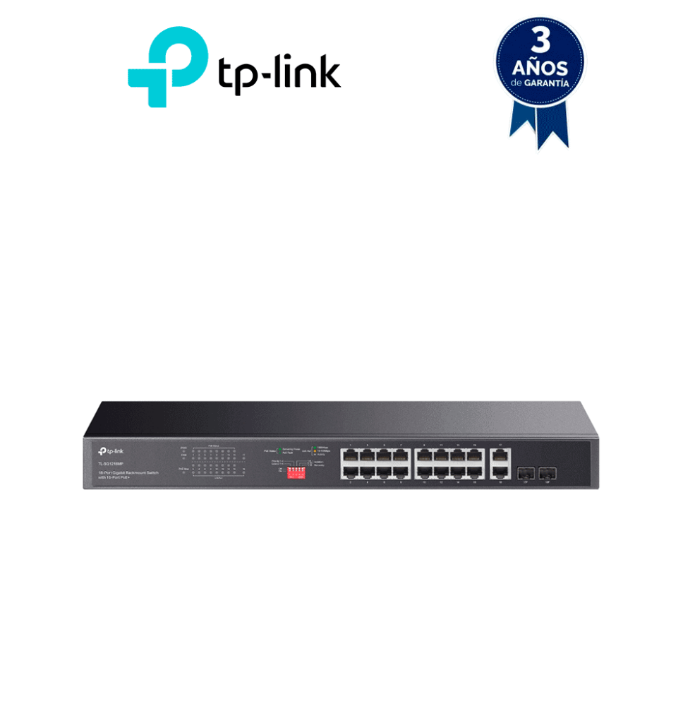 TP-LINK TPL3720012 TP-LINK TL-SG1218MP - Switch no admi