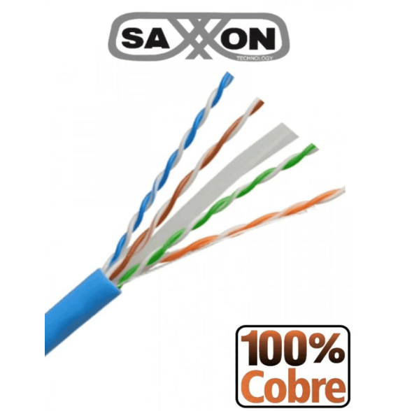 SAXXON TVD119019 SAXXON OUTP6COP305B - Cable UTP Cat6 1