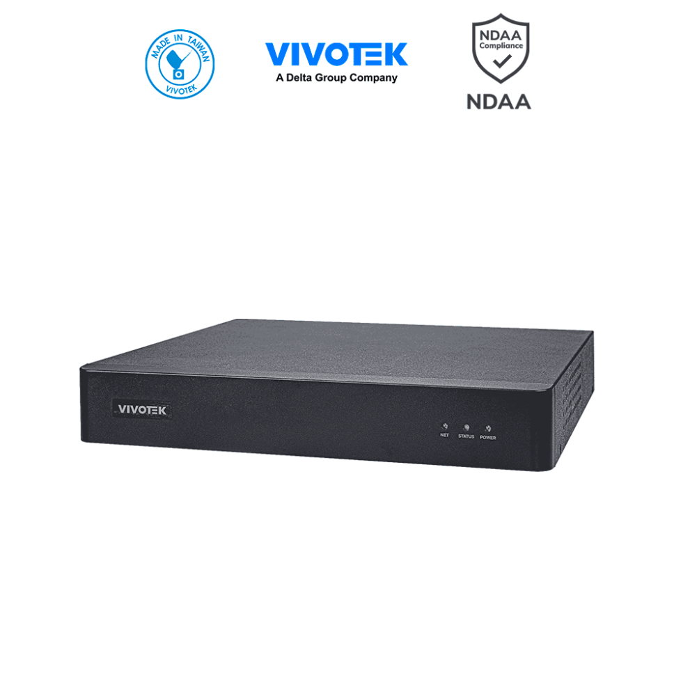 VIVOTEK  VIV0180002 VIVOTEK ND9213P - NVR 4 canales con