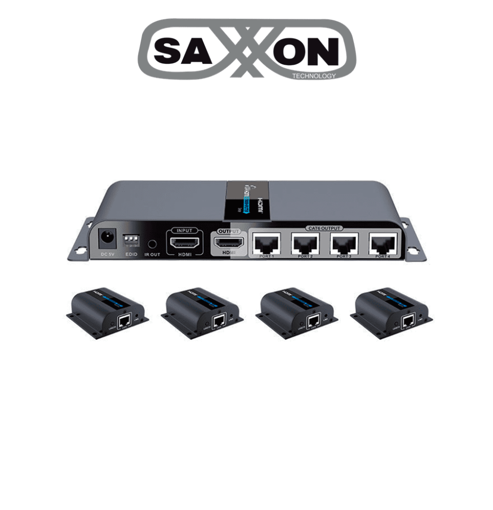 SAXXON TVT017009 SAXXON LKV714PRO- Kit Extensor HDMI de