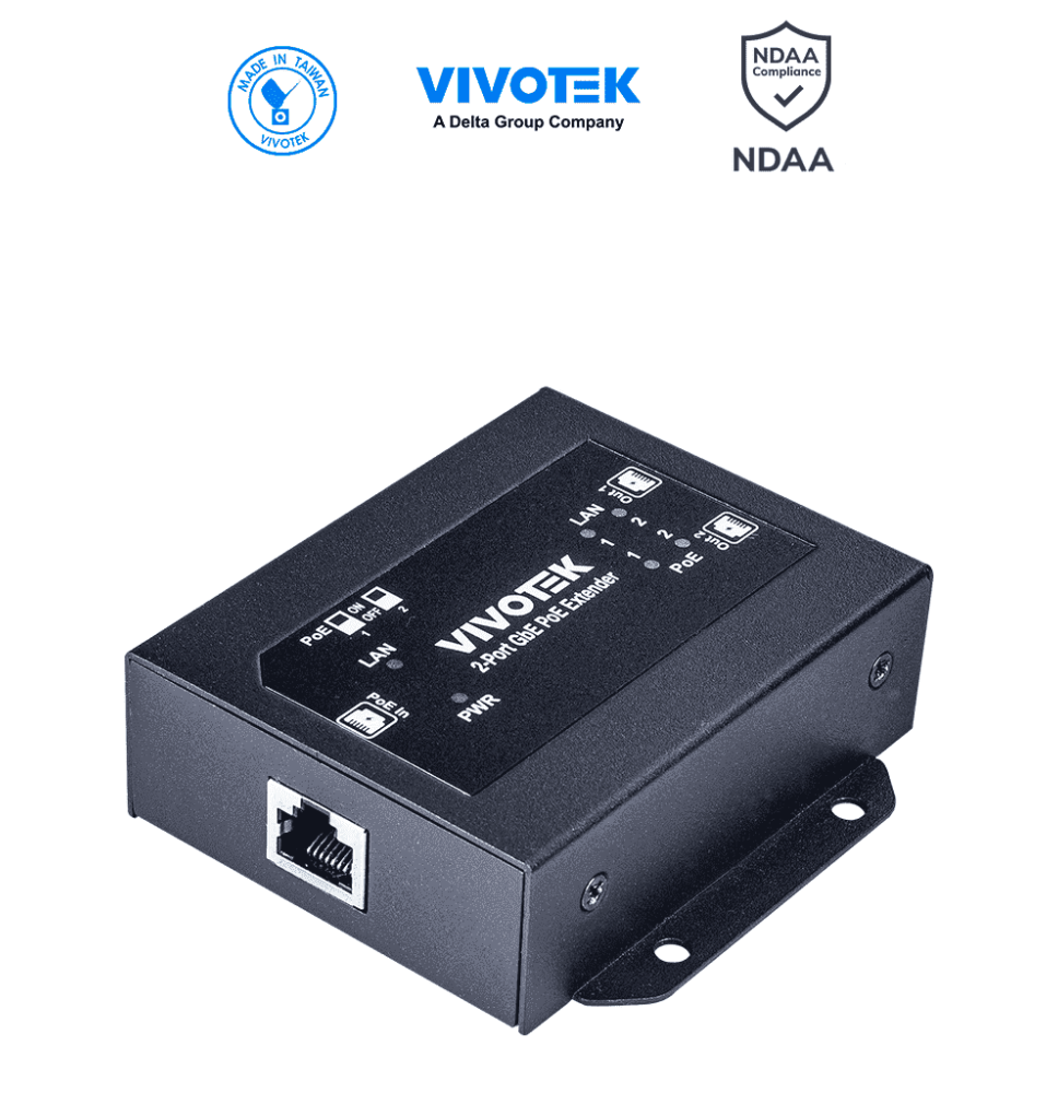 VIVOTEK  VIV2340007 VIVOTEK AP-GXC-0200 - Extensor PoE