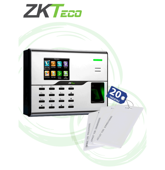 ZKTECO ZKT0800030 ZKTECO UA860IDCARDPAK - Control de Ac