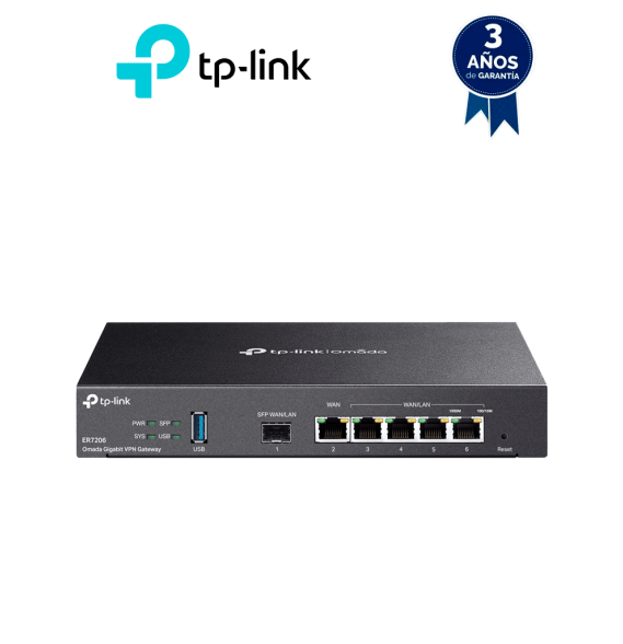 TP-LINK TPL3660021 TP-LINK ER7206- Router Omada VPN SDN