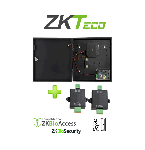 ZKTECO ZKT0720010 ZKTECO C2260WRPack -  Panel de Contro