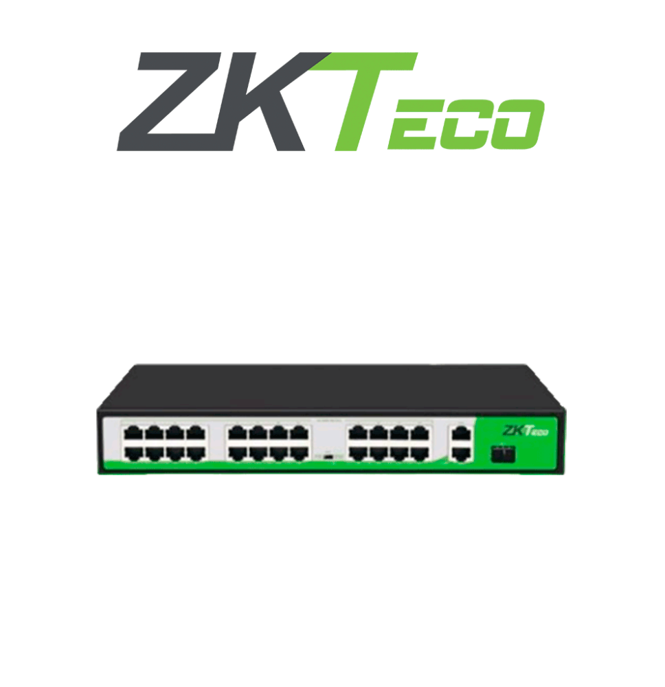 ZKTECO ZKT3720002 ZKTECO PE242300C - Switch de 24 Puert