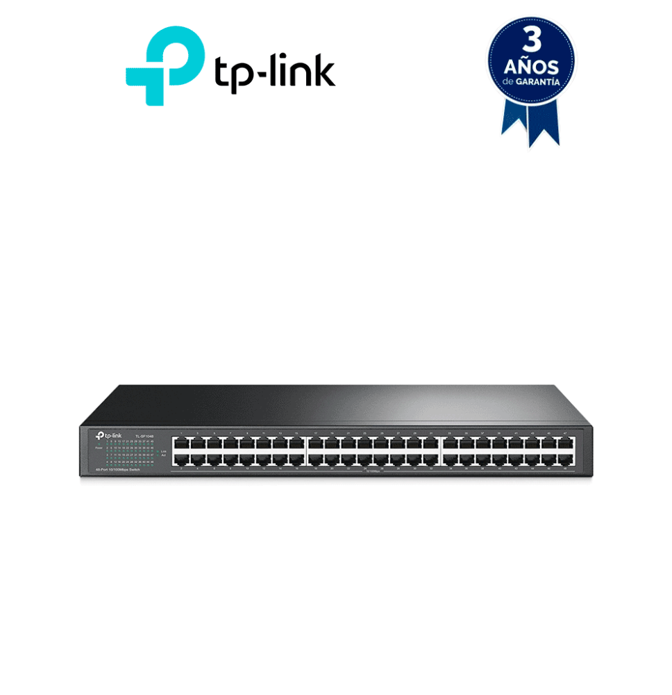 TP-LINK TPL3700009 TP-LINK TL-SF1048 - Switch no admini