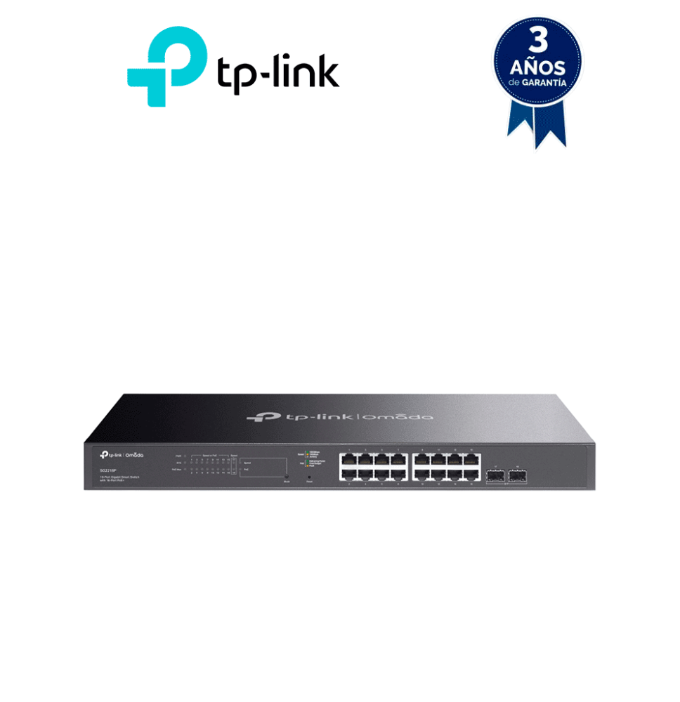 TP-LINK TPL3720016 TP-LINK TL-SG2210P - Switch PoE JetS