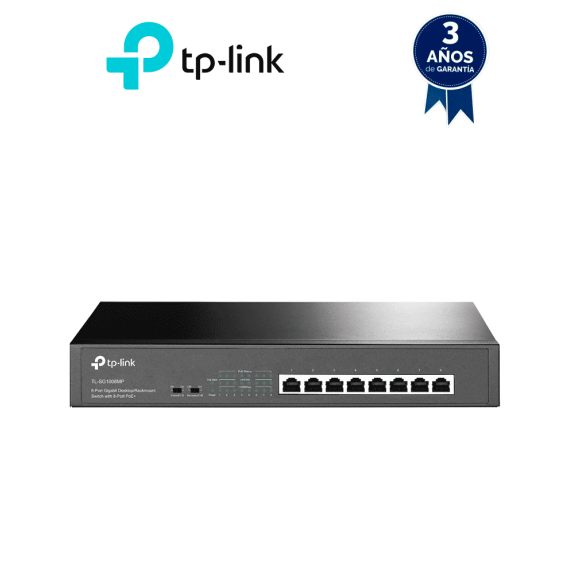 TP-LINK TPL3720003 TP-LINK TL-SG1008MP - Switch Gigabit