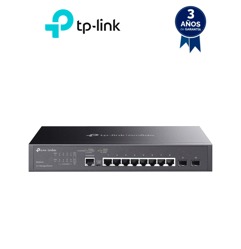 TP-LINK TPL3700026 TP-LINK SG3210 - Switch JetStream ad