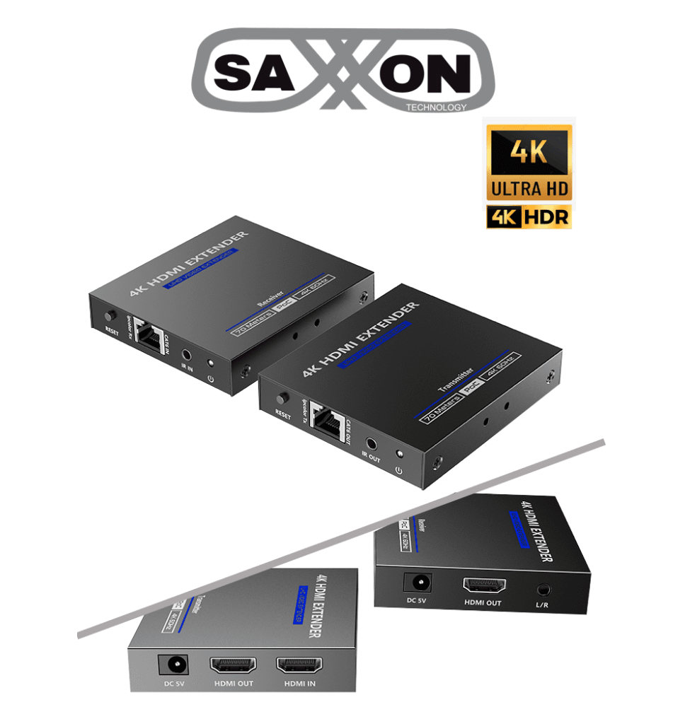SAXXON SXN0570007 SAXXON LKV565P- Kit extensor HDMI de