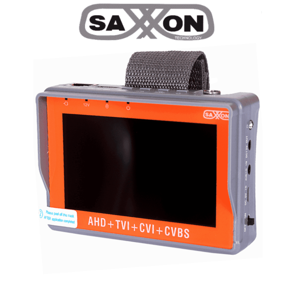 SAXXON SXN1660001 SAXXON TES07MC- Probador de Video de