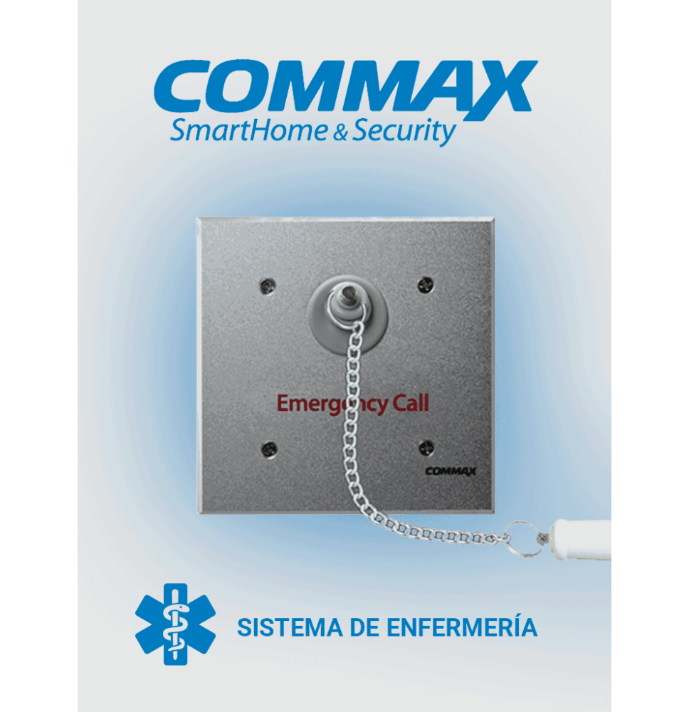 COMMAX  29094 COMMAX ES420 - Botón de emergencia con ca