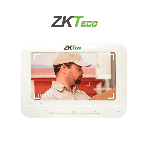 ZKTECO ZKT2210001 ZKTECO VDPIB3 - Monitor LCD de 7 pulg