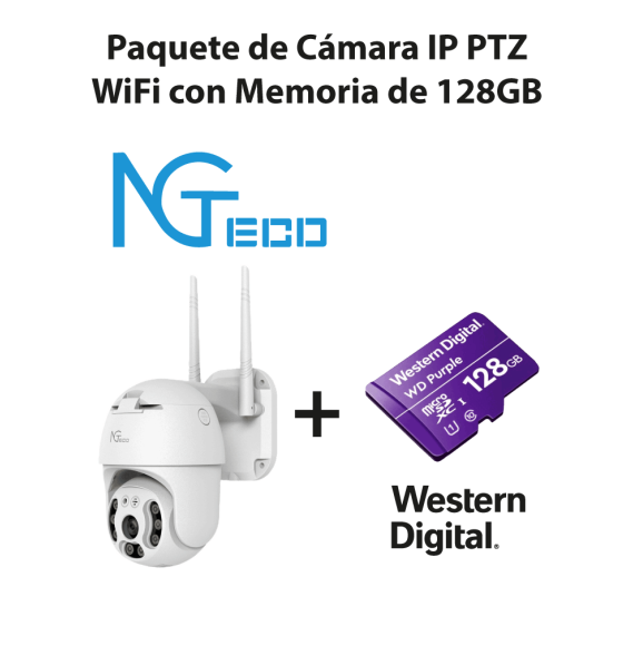 ZKTECO ZKT0150003 NGTECO NGC4200PAK - Paquete de Cámara