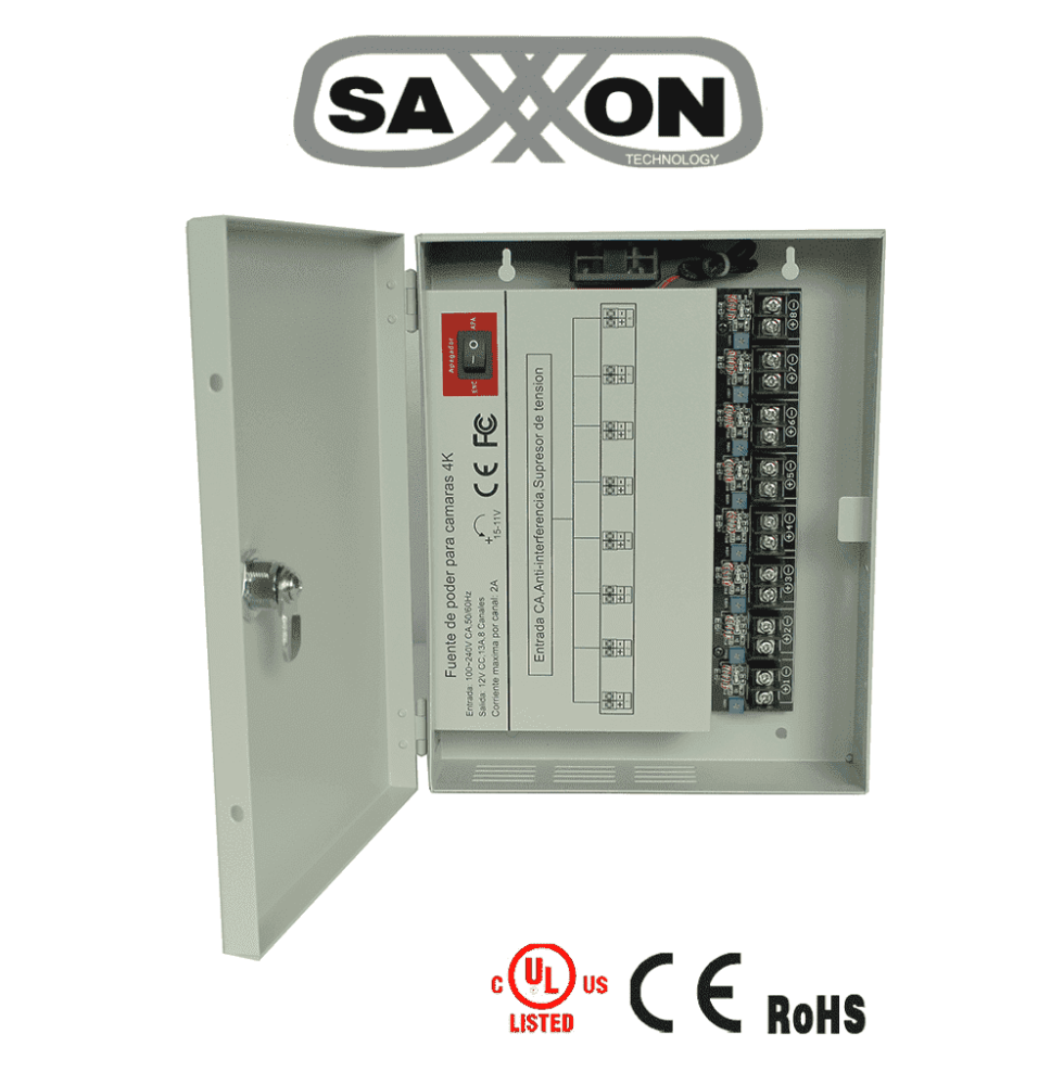 SAXXON SXN2280001 SAXXON PSU1213D8H- Fuente de Poder Pr