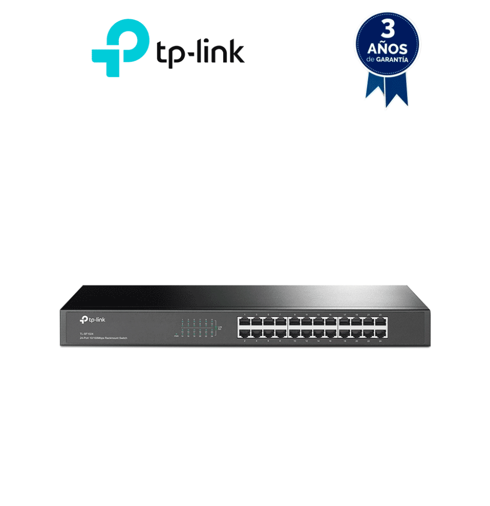 TP-LINK TPL3700007 TP-LINK TL-SF1024 - Switch no admini