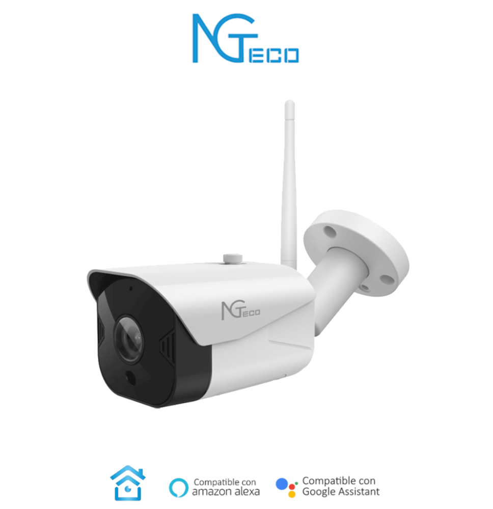 ZKTECO ZKT0030004 NGTECO NGC401 - Cámara Bullet WiFi /