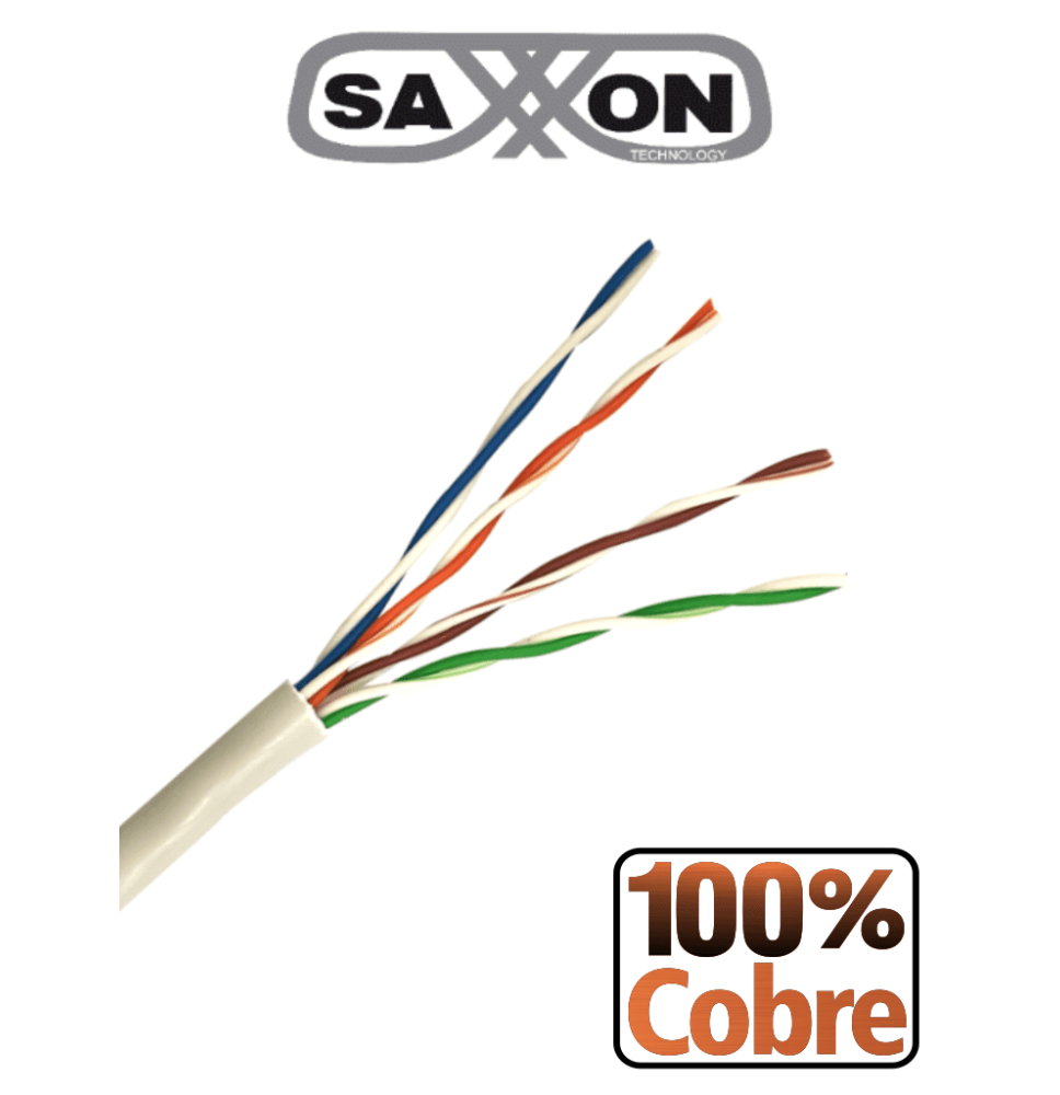 SAXXON TVD119130 SAXXON OUTP5ECOP100BC - Bobina de Cabl