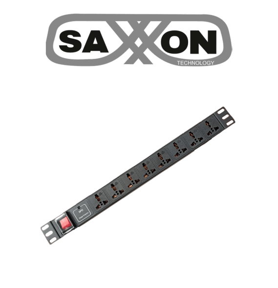 SAXXON SXN0420020 SAXXON SXPDU8P10A - Barra PDU con 8 C