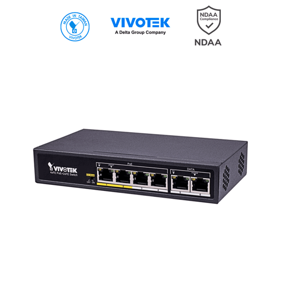 VIVOTEK  VIV182011 VIVOTEK AW-FET-060C-065 - Switch PoE