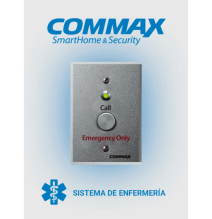 COMMAX  29092 COMMAX ES400 - Botón de emergencia para s