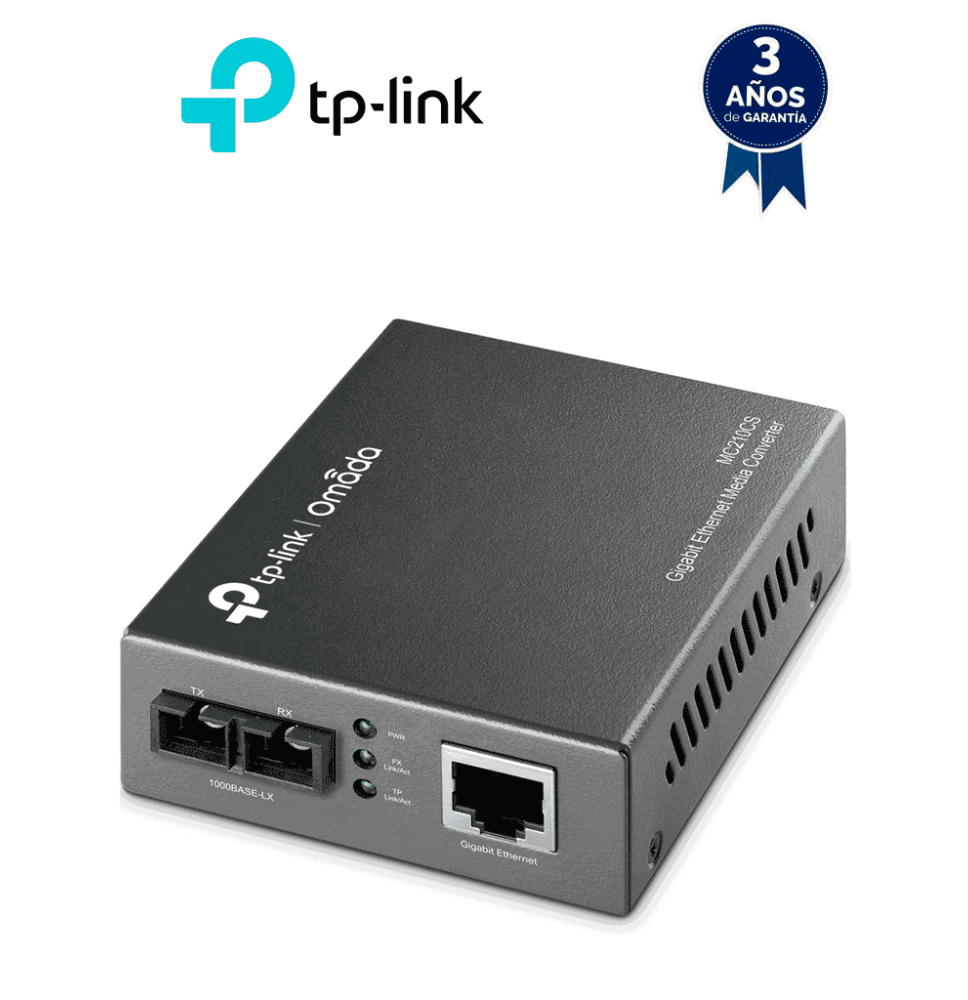 TP-LINK TPL4180006 TP-LINK MC210CS - Convertidor de Fib