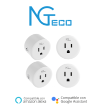 ZKTECO ZKT1350002 NGTECO NGP300PAQ4 - Paquete de 4 Cont