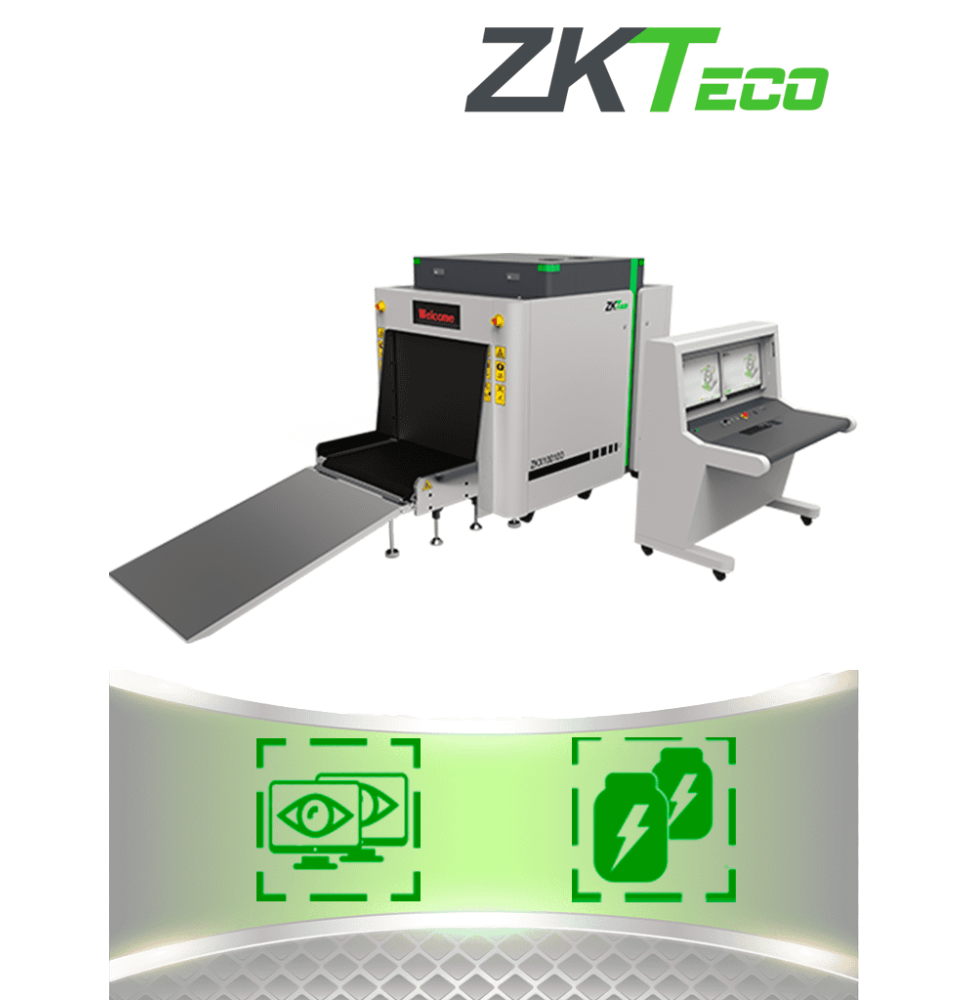 ZKTECO ZTI5610010 ZKTECO ZKX100100 Máquina de Rayos X c