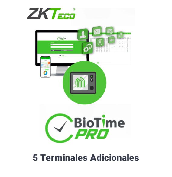 ZKTECO ZKT0820013 ZKTECO BIOTIMEPROADDDEV- Licencia Vit