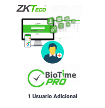 ZKTECO ZKT0820014 ZKTECO BIOTIMEPROADDUSER- Licencia Vi