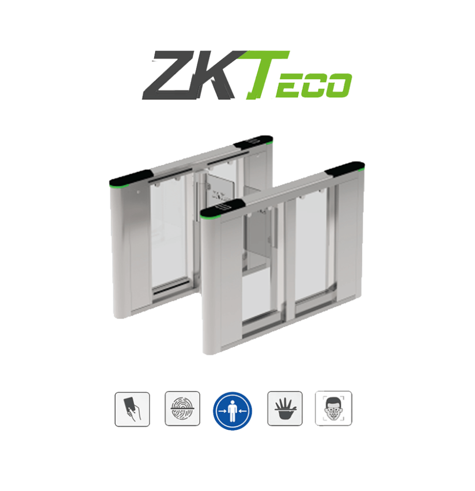 ZKTECO ZKT0920009 ZKTECO SBTL8000-  Barrera Peatonal Ti