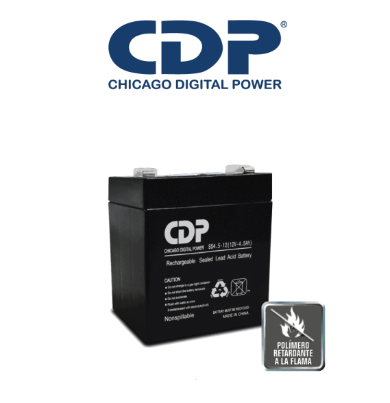 CHICAGO DIGITAL POWER  CDP433035 CDP SLB 12-4.5 - Bater