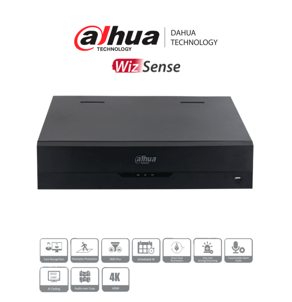 DAHUA DHT0370049 DAHUA DH-XVR5432L-4KL-I3 - DVR de 32 C