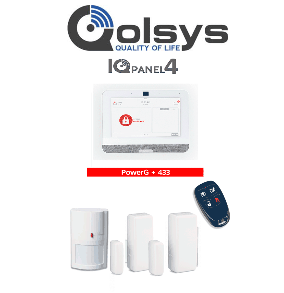 DSC DSC2480083 QOLSYS IQ4 PACK - Paquete de Alarma IQPa