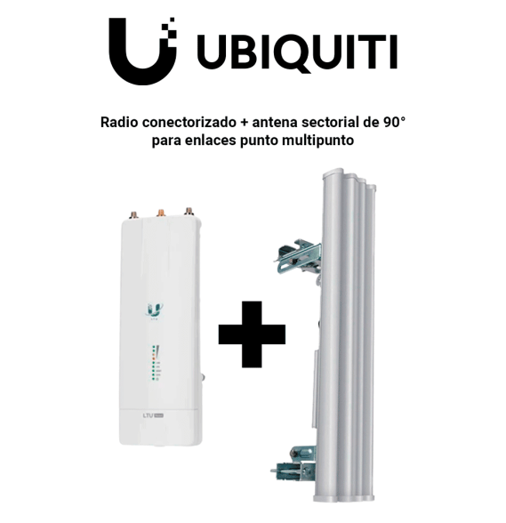 UBIQUITI UBI4510001 KIT-Radio conectorizado + antena se