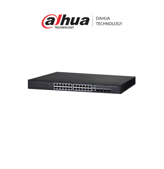 DAHUA DHT1850018 DAHUA PFS4428-24GT-370 - Switch Gigabi