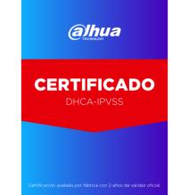 DAHUA DHT3300001 Kit para certificación Dahua DHCA-IPVS