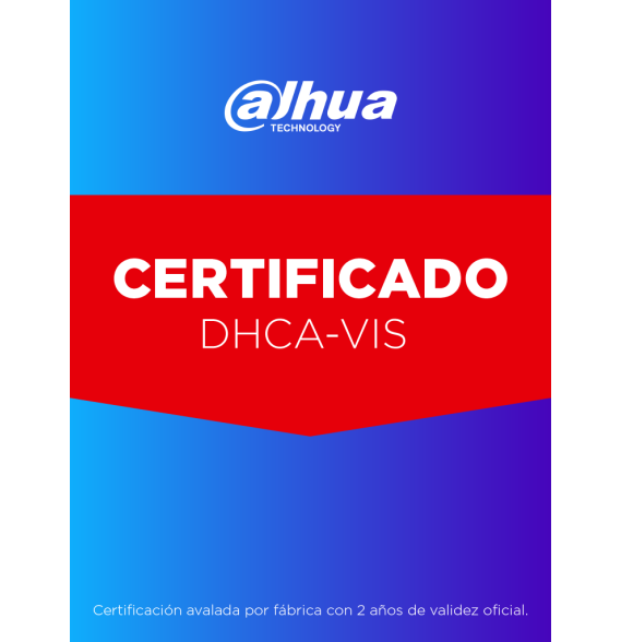 DAHUA DHT2400012 Kit de certificación DHCA-VIS (Video I