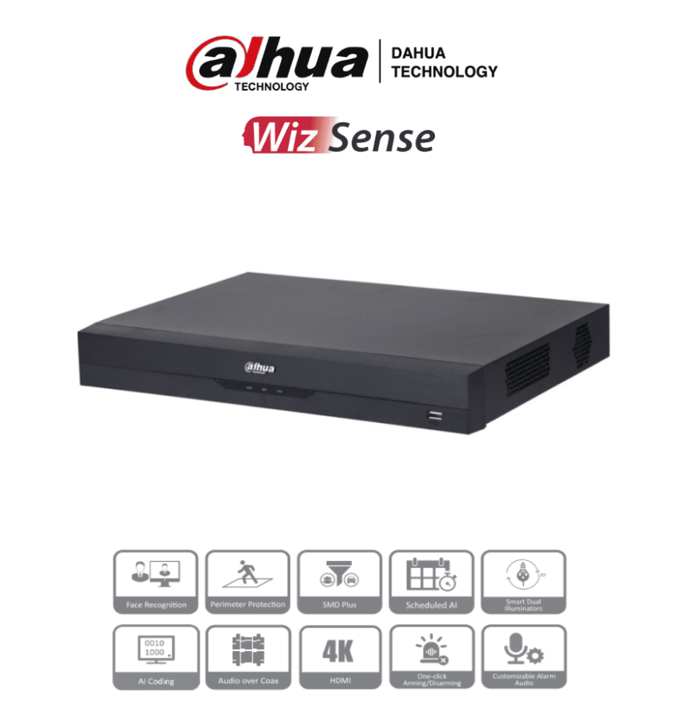 DAHUA DHT0370035 DAHUA XVR5216AN-4KL-I3 - DVR de 16 Can