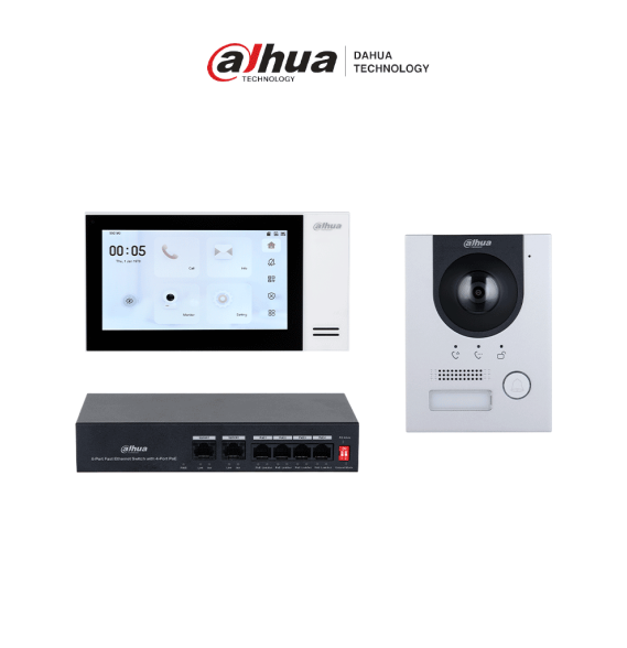 DAHUA DHT2400004 DAHUA KTP01L(S) - Kit de Videoportero