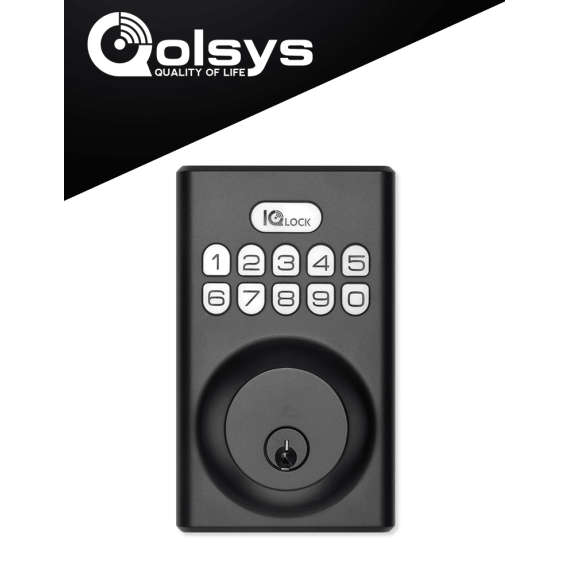 QOLSYS QLS2450001 QOLSYS IQDLK-PGK-MB Cerradura con bot