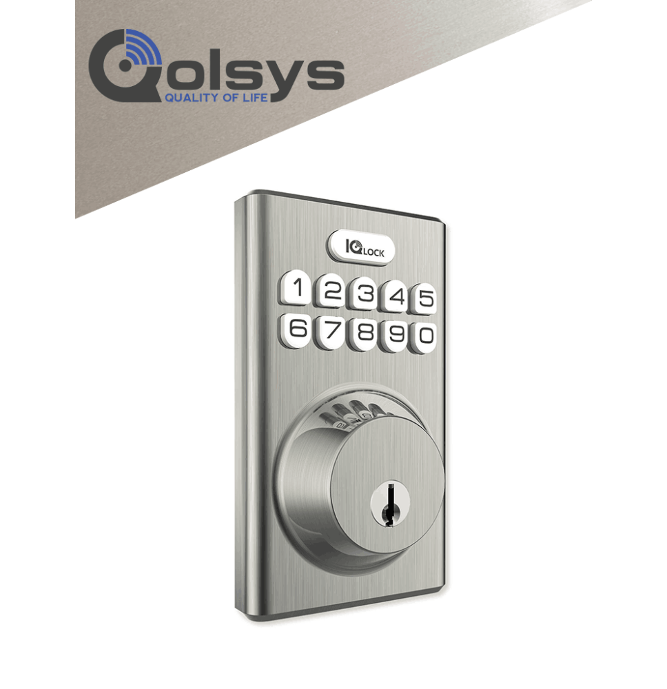 QOLSYS QLS2450002 QOLSYS IQDLK-PGK-SN Cerradura con bot