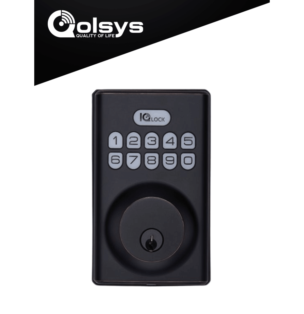 QOLSYS QLS2450003 QOLSYS IQDLK-PGK-ORB Cerradura con bo